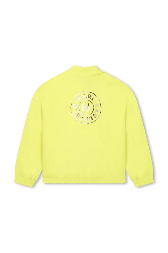 Karl Lagerfeld bluza dziecięca żółty