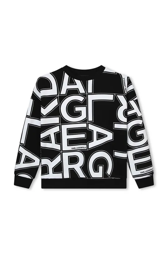 Karl Lagerfeld bluza dziecięca czarny