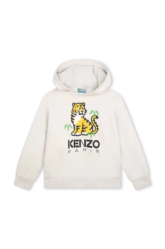 beżowy Kenzo Kids bluza bawełniana dziecięca Dziecięcy