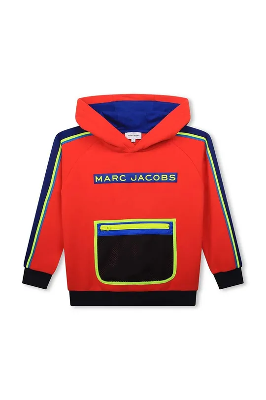 rdeča Otroški bombažen pulover Marc Jacobs Otroški