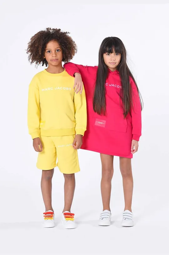 żółty Marc Jacobs bluza dziecięca Dziecięcy