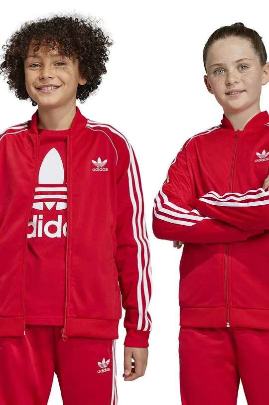rdeča Otroški pulover adidas Originals Otroški