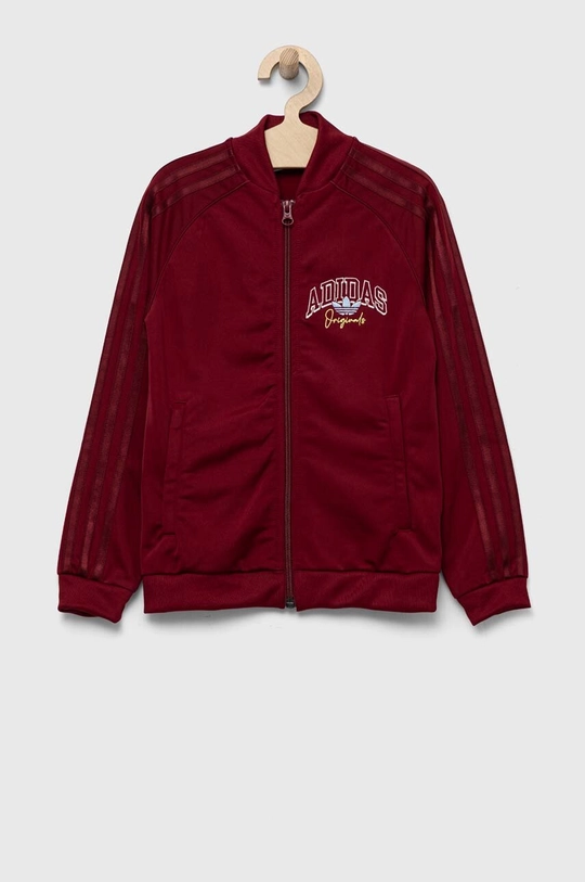 burgundské Detská mikina adidas Originals Detský