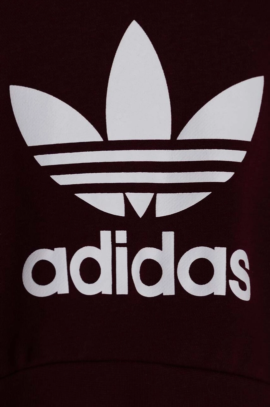 Otroški pulover adidas Originals Glavni material: 70 % Bombaž, 30 % Recikliran poliester Podloga kapuce: 100 % Bombaž Patent: 95 % Bombaž, 5 % Elastan