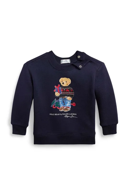 granatowy Polo Ralph Lauren bluza niemowlęca Chłopięcy