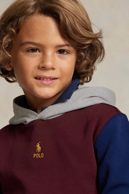 bordowy Polo Ralph Lauren bluza dziecięca