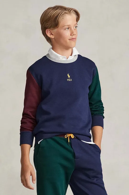 mornarsko modra Otroški pulover Polo Ralph Lauren Otroški