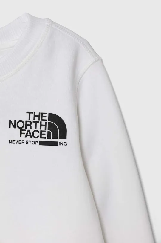 Otroški bombažen pulover The North Face GRAPHIC CREW 2 100 % Bombaž