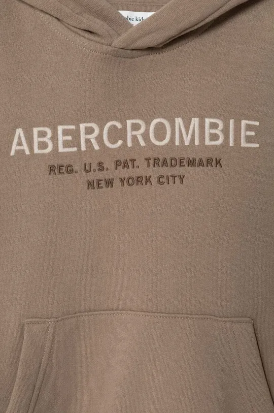 Otroški pulover Abercrombie & Fitch Glavni material: 70 % Bombaž, 30 % Poliester Podloga kapuce: 60 % Bombaž, 40 % Poliester