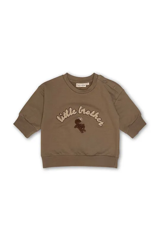 Кофта для немовлят That's mine 005073 Finley Little Brother Sweatshirt коричневий