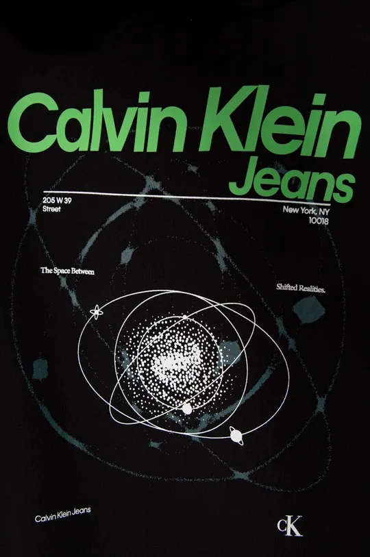 Dječja dukserica Calvin Klein Jeans 71% Poliester, 29% Pamuk