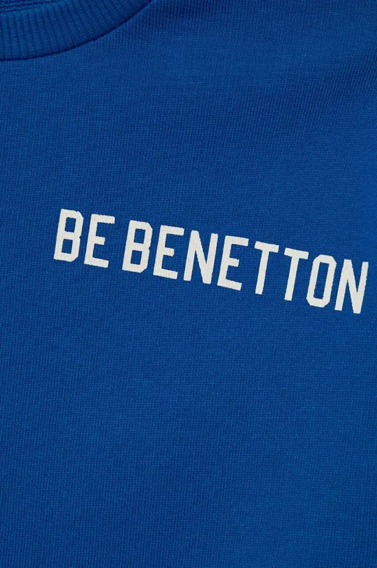 Dječja pamučna dukserica United Colors of Benetton  Temeljni materijal: 100% Pamuk Manžeta: 96% Pamuk, 4% Elastan