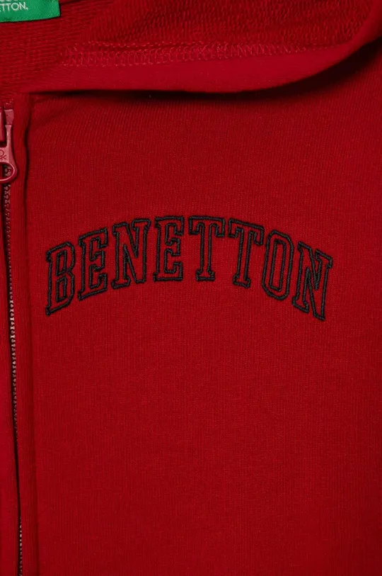 Otroški bombažen pulover United Colors of Benetton  100 % Bombaž
