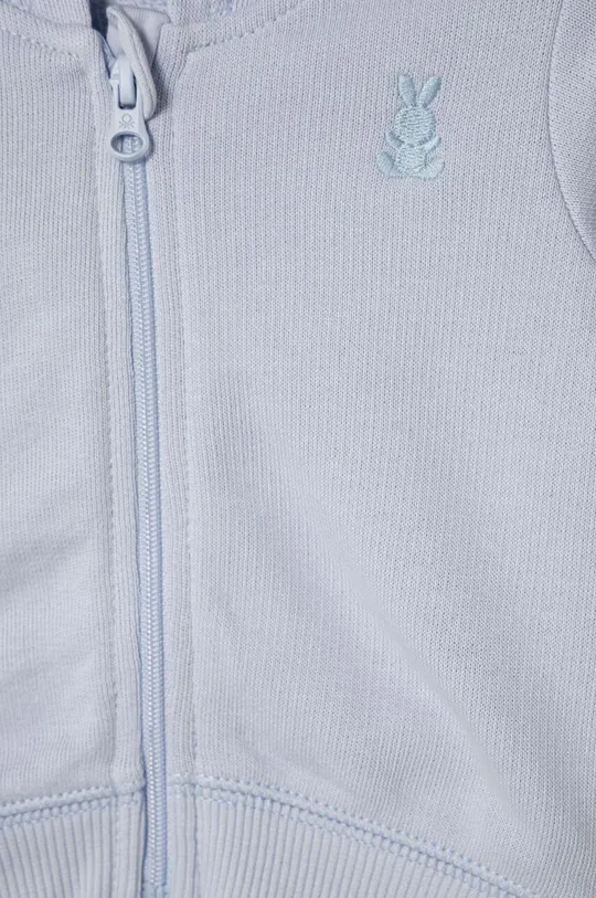 Βαμβακερή μπλούζα μωρού United Colors of Benetton  Κύριο υλικό: 100% Βαμβάκι Πλέξη Λαστιχο: 95% Βαμβάκι, 5% Σπαντέξ