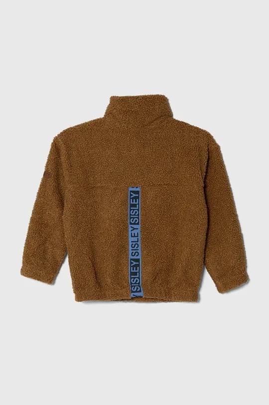 Otroški pulover iz flisa Sisley rjava