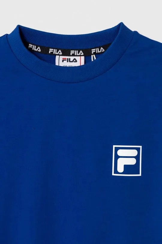 Παιδική μπλούζα Fila BLEIALF crew sweat 95% Βαμβάκι, 5% Σπαντέξ