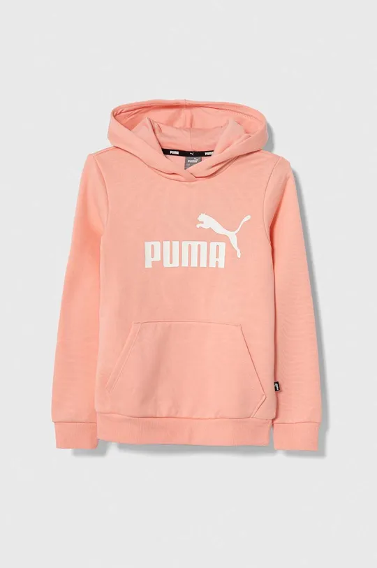 Otroški pulover Puma ESS Logo Hoodie FL G roza