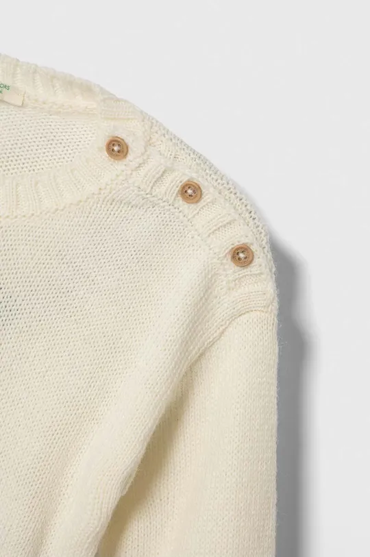 United Colors of Benetton sweter z domieszką wełny niemowlęcy 74 % Akryl, 24 % Wełna, 2 % Poliamid