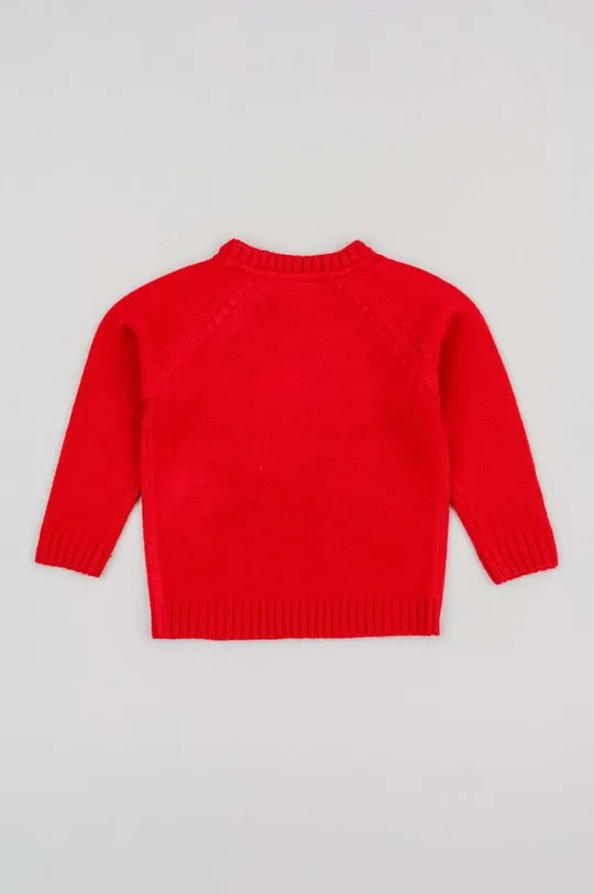 zippy sweter niemowlęcy czerwony