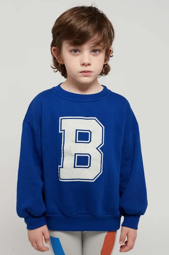 μπλε Παιδική βαμβακερή μπλούζα Bobo Choses Παιδικά