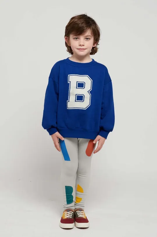 niebieski Bobo Choses bluza bawełniana dziecięca