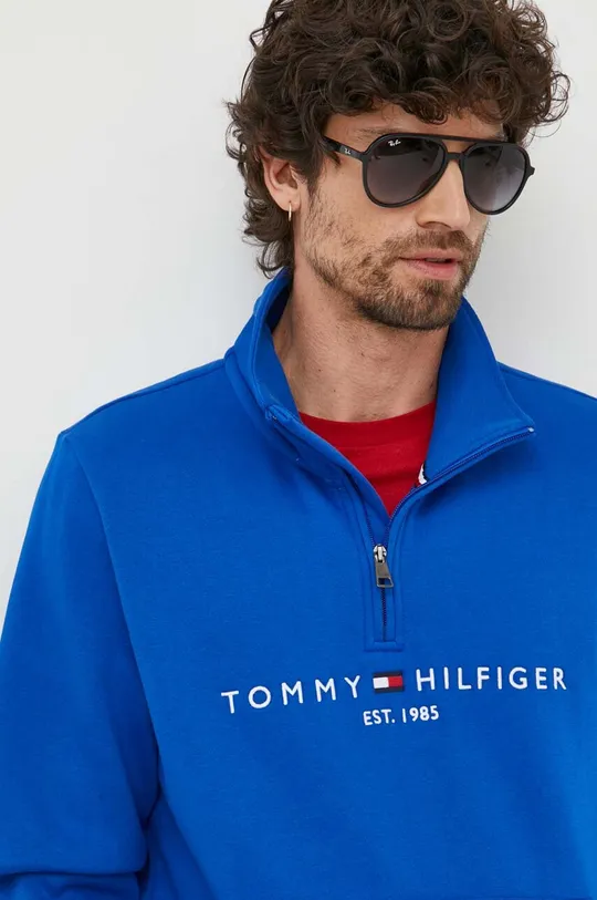 modra Pulover Tommy Hilfiger