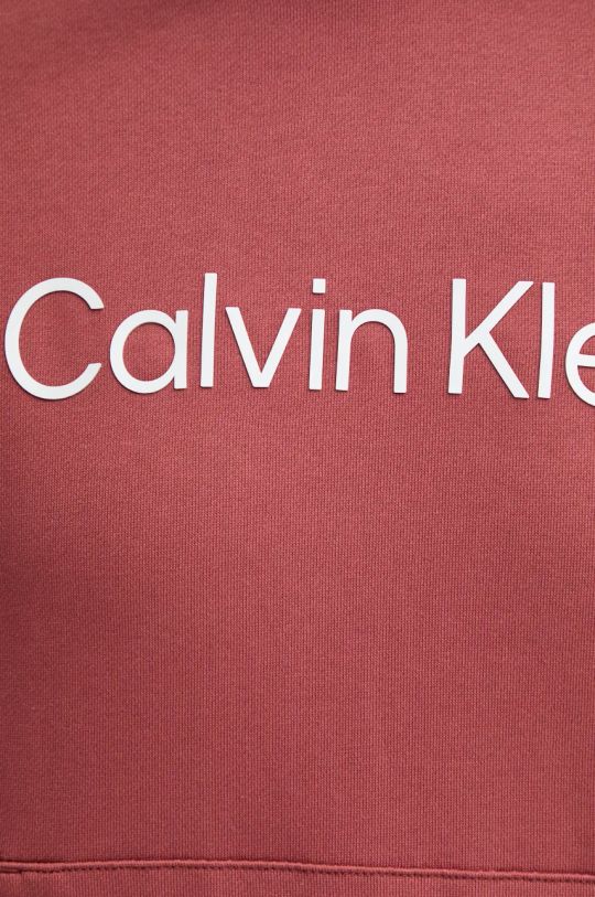 Bavlnená mikina Calvin Klein K10K111345 fialová