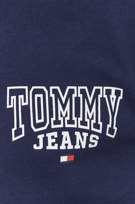 sötétkék Tommy Jeans pamut melegítőfelső