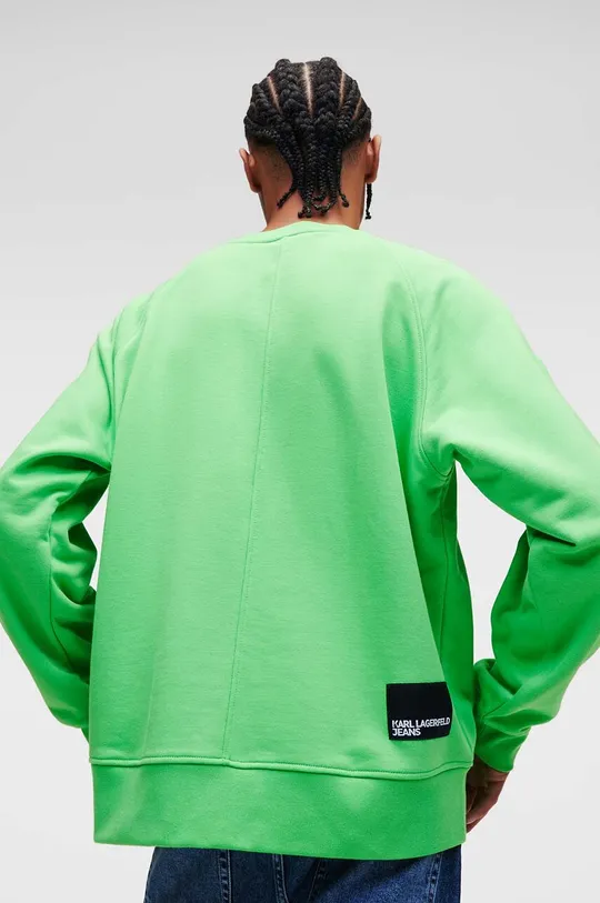 Mikina Karl Lagerfeld Jeans zelená