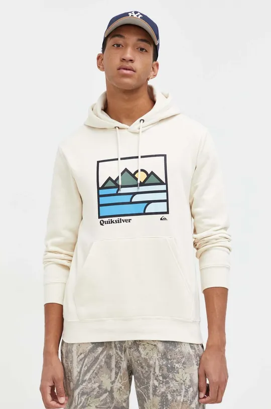 beżowy Quiksilver bluza