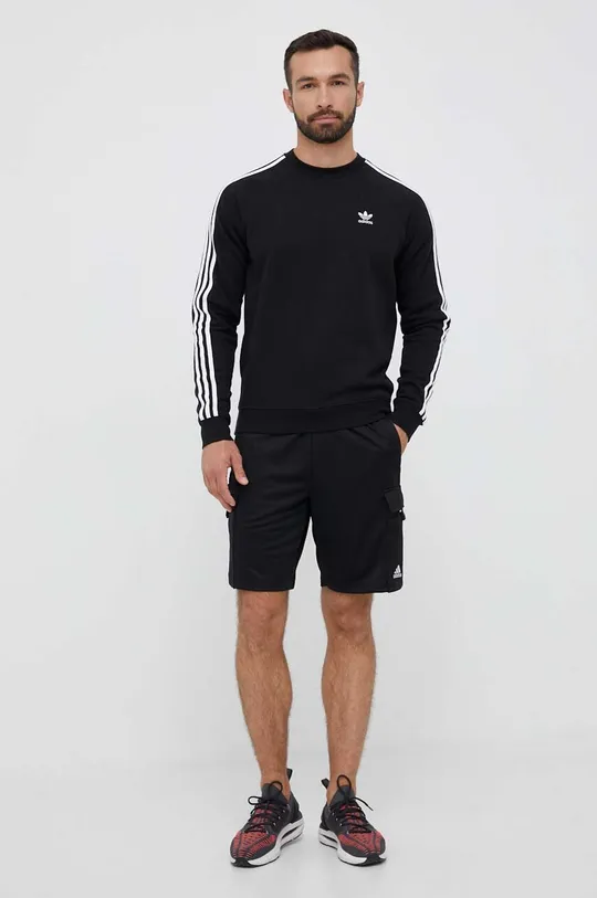 Μπλούζα adidas Originals μαύρο
