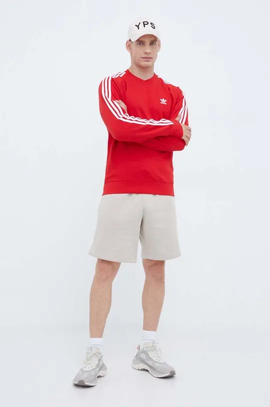 Кофта adidas Originals червоний