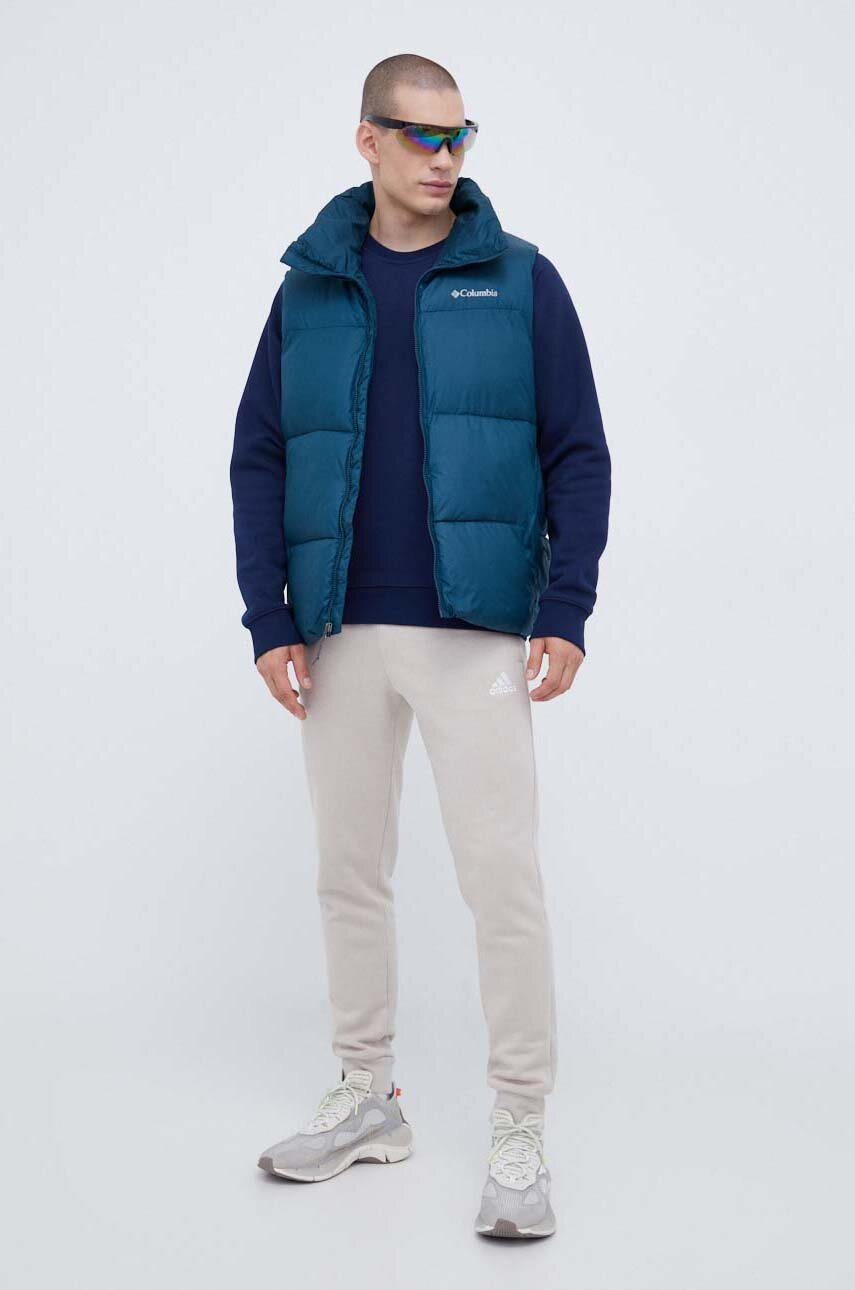 Кофта adidas Originals мужская цвет синий с аппликацией на PRM