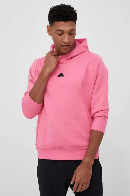 różowy adidas bluza Z.N.E