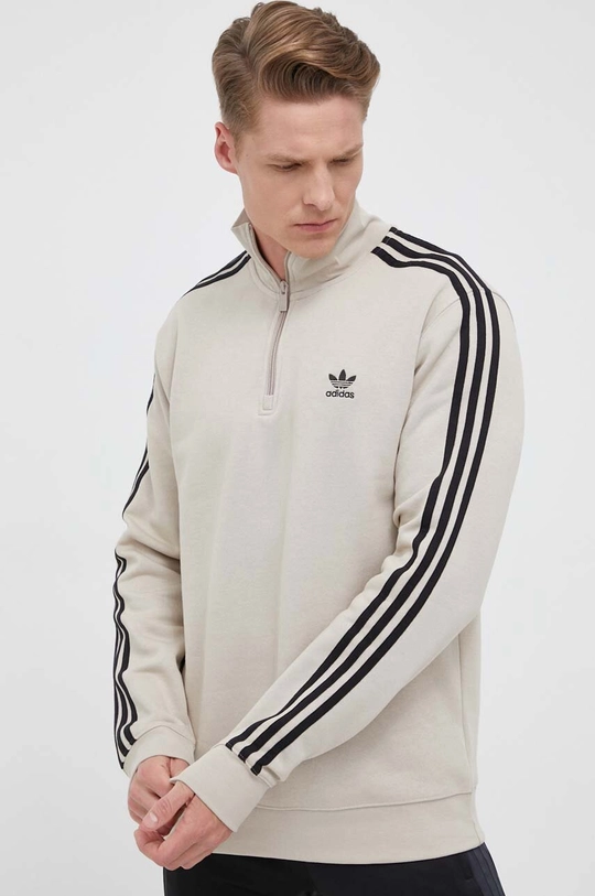 Μπλούζα adidas Originals Planet friendly μπεζ IL2498