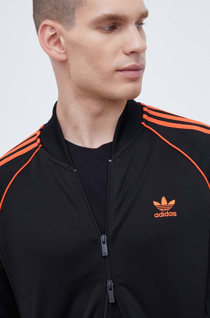Кофта adidas Originals мужская цвет чёрный с аппликацией | ANSWEAR.ua
