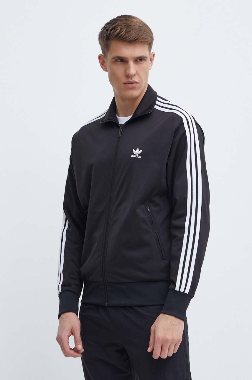 Кофта adidas Originals мужская цвет чёрный с аппликацией | ANSWEAR.ua