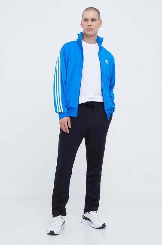 Кофта adidas Originals блакитний