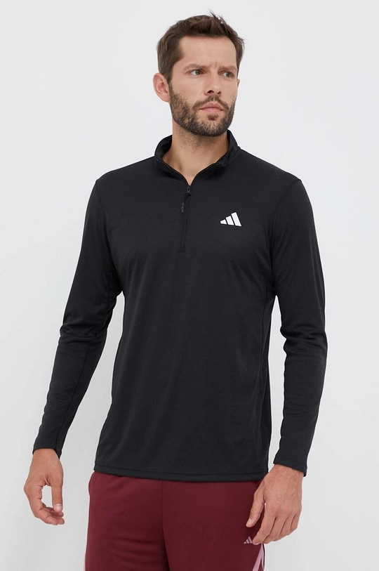 czarny adidas Performance bluza treningowa Training Essentials Męski