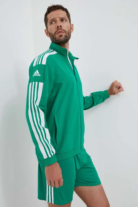 zöld adidas Performance edzős pulóver Squadra 21 Férfi