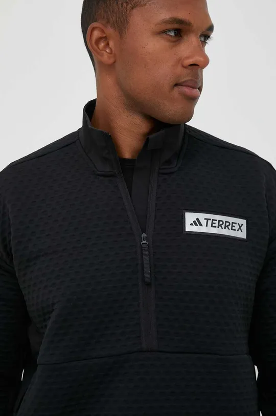 μαύρο Αθλητική μπλούζα adidas TERREX Utilitas