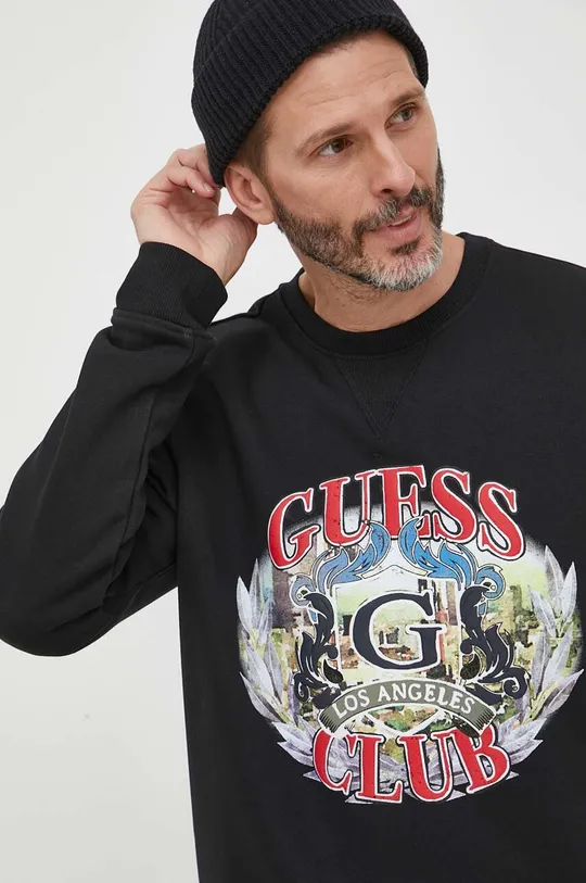 чорний Кофта Guess Чоловічий