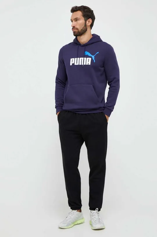 Μπλούζα Puma σκούρο μπλε