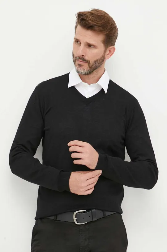 črna Volnen pulover Liu Jo Moški