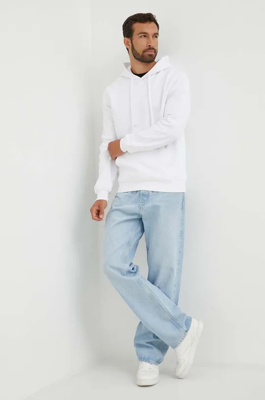 Βαμβακερή μπλούζα Liu Jo λευκό