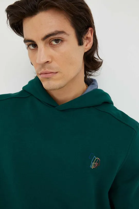 πράσινο Βαμβακερή μπλούζα PS Paul Smith