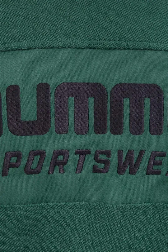 zelena Bombažen pulover Hummel