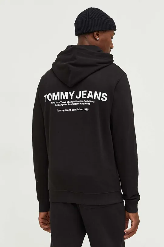 Pamučna dukserica Tommy Jeans  Temeljni materijal: 100% Pamuk Manžeta: 95% Pamuk, 5% Elastan