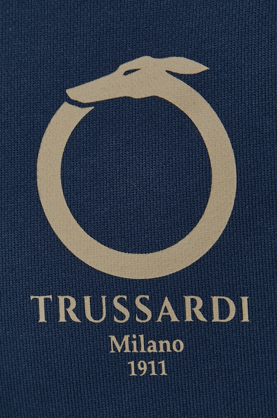 Βαμβακερή μπλούζα Trussardi Ανδρικά