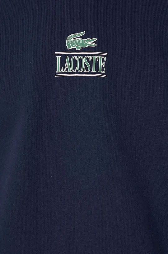 Βαμβακερή μπλούζα Lacoste